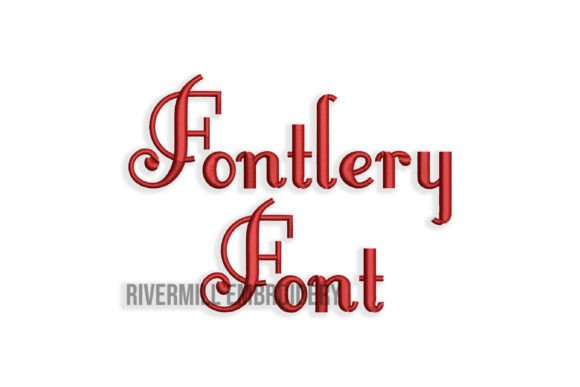 1 Fontleroy Machine Embroidery Font Review