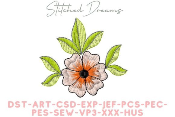 The Flower Embroidery Stitches